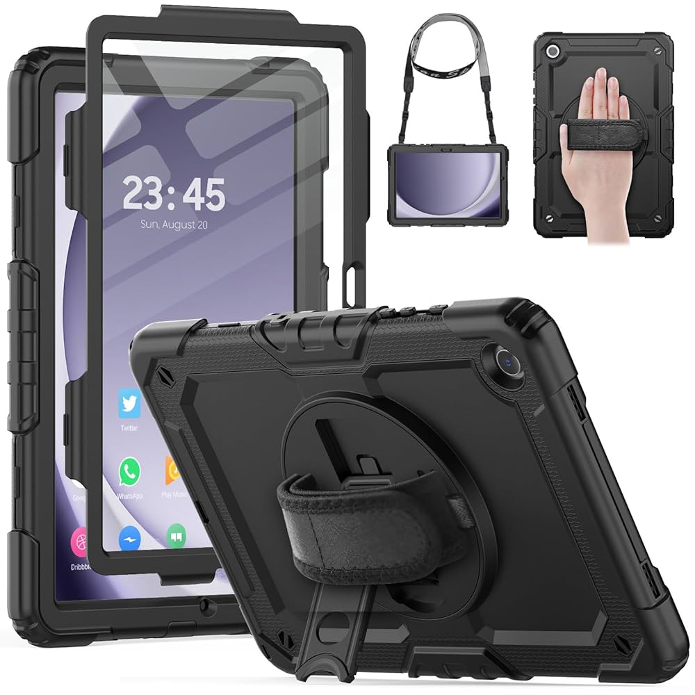 Amazon.com: HXCASEAC Case for Samsung Galaxy Tab A9+ Plus 11
